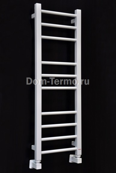 узкие полотенцесушители GROTA  EcoClassic 300*900 мм, белый RAL 9016, ширина 30 см, Dom-Termo.ru, полотенцесушитель Грота водяной и электрический из нержавеющей стали, комплект уголков "Квадрат" для подключения водяного полотенцесушителя