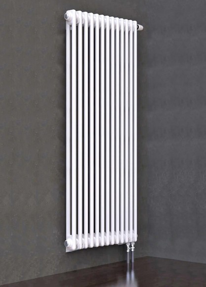 Стальной трубчатый радиатор KZTO RADIATOR Bataria 2-1500 (Боковое / нижнее подключение)
