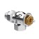 Набор термостатический осевой Royal Thermo Design 1/2" М30х1,5 Хром (выбор термостата)