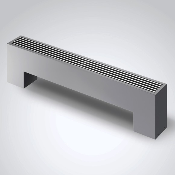 Напольный конвектор Royal Thermo STEP-180/130-3-N-WT-LG-NA серебристый (выбор длины)