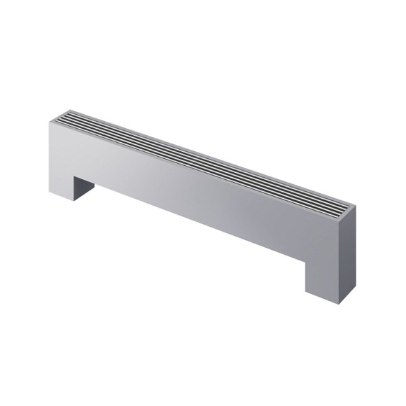 Напольный конвектор Royal Thermo STEP-180/130-3-N-WT-LG-NA серебристый (выбор длины)