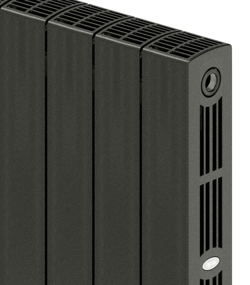 Биметаллический радиатор RIFAR SUPREMO 500 10 сек. боковое подключение (антрацит) Биметаллический радиатор RIFAR SUPREMO 500 10 сек. боковое подключение (антрацит)