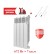 Биметаллический радиатор Радиатор Royal Thermo Revolution Bimetall 500 4 сек. боковое подключение (Белый)