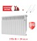 Биметаллический радиатор Радиатор Royal Thermo MONOBLOCK B 2.0 500 12 сек. боковое подключение (Белый)