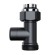Узел нижнего подключения Royal Thermo Design 1/2"-3/4" Черный (прямой) Узел нижнего подключения Royal Thermo Design 1/2"-3/4" Черный (прямой)
