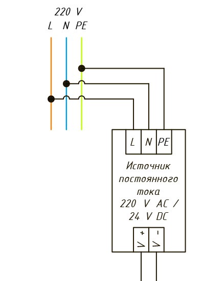Источник постоянного тока SPL (выбор мощности)