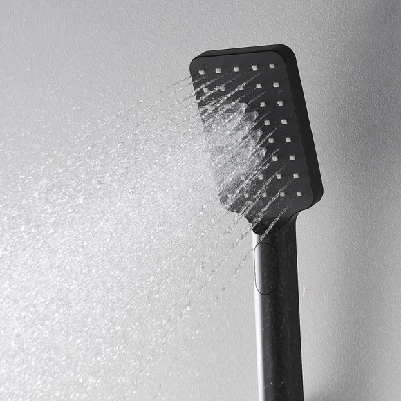 Wasserkraft A130 Лейка 3-функциональная (черный Soft-touch) Wasserkraft A130 Лейка 3-функциональная (черный Soft-touch)