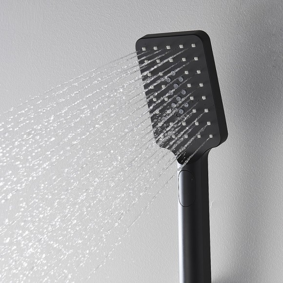 Wasserkraft A130 Лейка 3-функциональная (черный Soft-touch) Wasserkraft A130 Лейка 3-функциональная (черный Soft-touch)