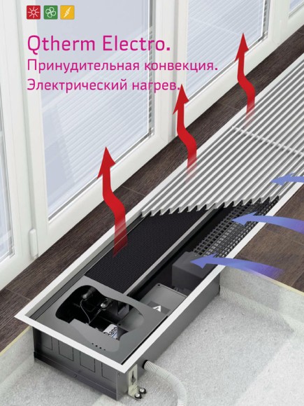 Внутрипольный конвектор VARMANN Qtherm Electro 180.110.750-2750, конвектор для установки в пол, производитель Россия Внутрипольный конвектор VARMANN Qtherm Electro 180.110.750-2750, конвектор для установки в пол, производитель Россия