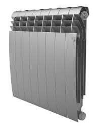 Биметаллический радиатор Радиатор Royal Thermo BiLiner 500 8 сек. боковое подключение (Silver Satin) Биметаллический радиатор Радиатор Royal Thermo BiLiner 500 8 сек. боковое подключение (Silver Satin)
