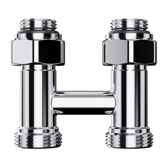 Узел нижнего подключения Royal Thermo Design 1/2"-3/4" Хром (прямой) Узел нижнего подключения Royal Thermo Design 1/2"-3/4" Хром (прямой)
