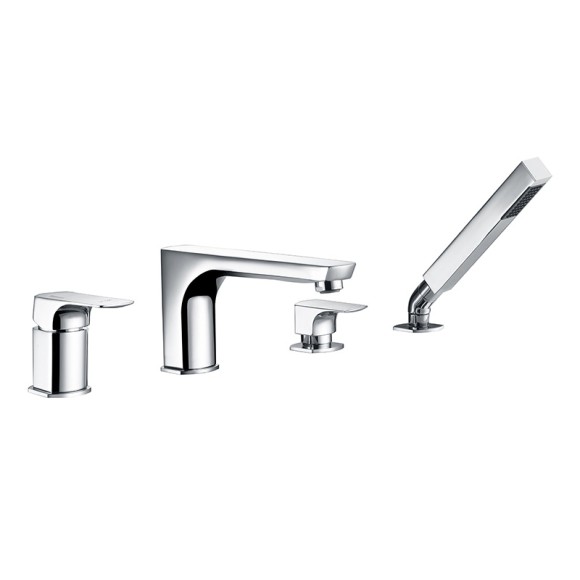 Wasserkraft Salm 2755 Смеситель на борт ванны, 4 отверстия (хром)