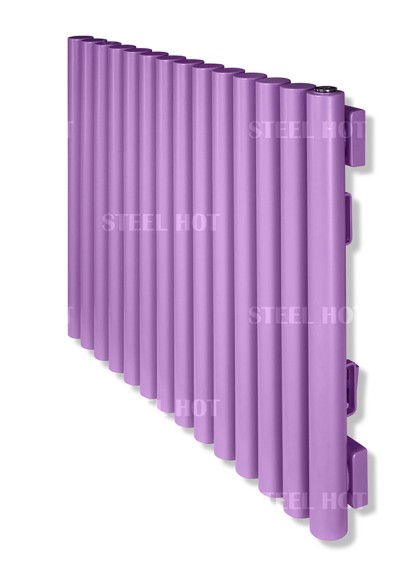 Радиатор стальной трубчатый Steel Hot V 500 (42) боковое и нижнее подключение Радиатор стальной трубчатый Steel Hot V 500 (42) боковое и нижнее подключение