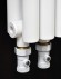Набор для нижнего подключения радиатора Royal Thermo прямой (раздельный) Белый 3/4"-3/4" Евроконус*