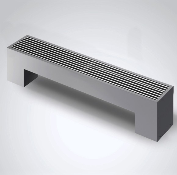 Напольный конвектор Royal Thermo STEP-130/180-2-N-WT-LG-NA серебристый (выбор длины)