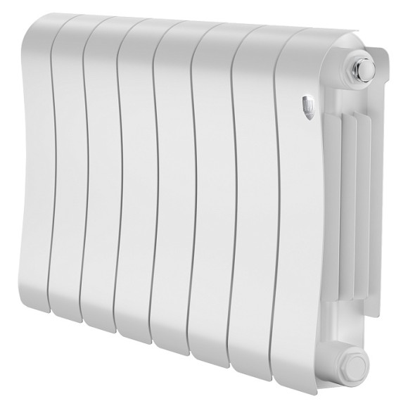Биметаллический радиатор Royal Thermo Infinity 300 8 сек. боковое подключение (Bianco Traffico)