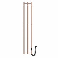 Электрический полотенцесушитель с крючками PRIMOCLIMA TUBUS 3 BC 242x1405 (медь) Электрический полотенцесушитель с крючками PRIMOCLIMA TUBUS 3 BC 242x1405 (медь)