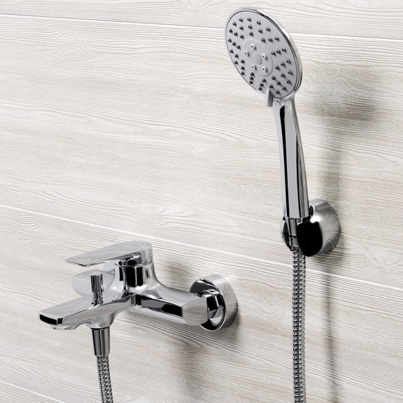Wasserkraft Lopau 3201 Смеситель для ванны с коротким изливом (хром)