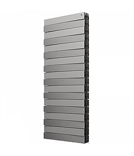 Вертикальный радиатор Royal Thermo PianoForte TOWER 500 18 сек Silver Satin нижнее подключение