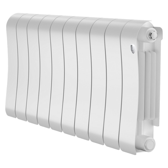 Биметаллический радиатор Royal Thermo Infinity 300 10 сек. боковое подключение (Bianco Traffico)