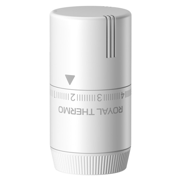 Термоголовка жидкостная Royal Thermo Design М30х1,5 (белый)*