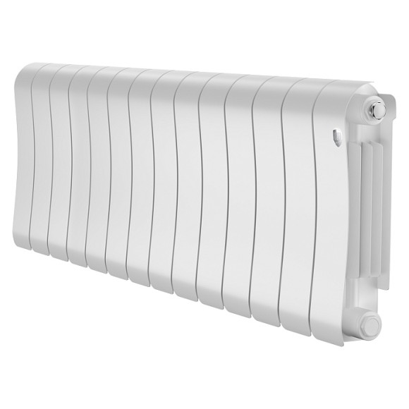 Биметаллический радиатор Royal Thermo Infinity 300 14 сек. боковое подключение (Bianco Traffico)