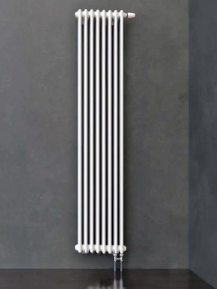 Стальной трубчатый радиатор KZTO RADIATOR Bataria 2-1750 8 сек (НП 50 мм, белый)