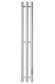 Белый электрический полотенцесушитель Primoclima Sol R E White 152х1500 мм 3 сек с крючками