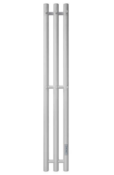 Белый электрический полотенцесушитель Primoclima Sol R E White 152х1500 мм 3 сек с крючками