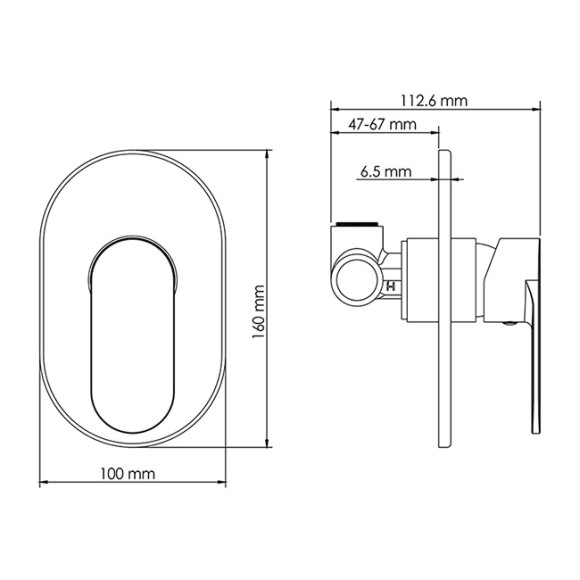Wasserkraft Mindel 8551 Смеситель для душа (белый) Wasserkraft Mindel 8551 Смеситель для душа (белый)